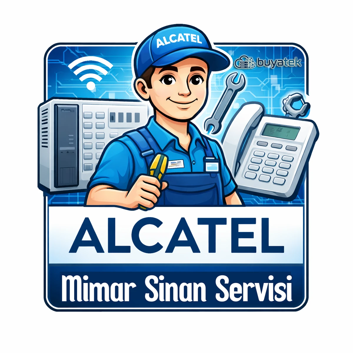 İstanbul Esenler Alcatel Santral Teknik Servisi